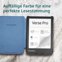 PocketBook Verse Pro e-reader Azure – 6 inch – 16 GB – waterdicht + Blauw Hoesje – voordeelbundel — thumbnail 4