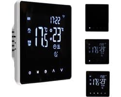 WiFi Slimme Thermostaat – LCD Touchscreen – Tuya App Bediening – Programmeerbare Vloerverwarming – Voor Waterverwarming