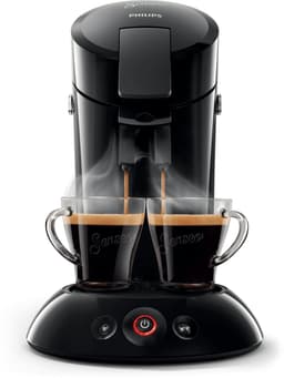 Philips Senseo Original Koffiepadmachine HD6553/67 - Keuze uit 1 of 2 Kopjes - Automatische Uitschakeling - Duurzame Materialen - Zwart — thumbnail 4