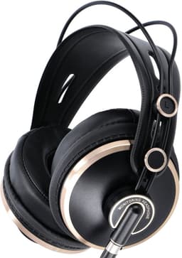 Studio hoofdtelefoon - incl. kabels en hardcase - Devine PRO 5000 - Zwart — thumbnail 1