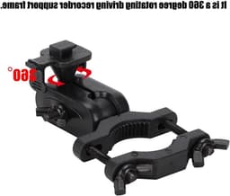 Houder voor Dashcam, Auto Recorder Bevestiging, 360 Graden Draaiende Beugel voor Achteruitkijkspiegel, Geschikt voor 20mm Achteruitkijkspiegels — thumbnail 4