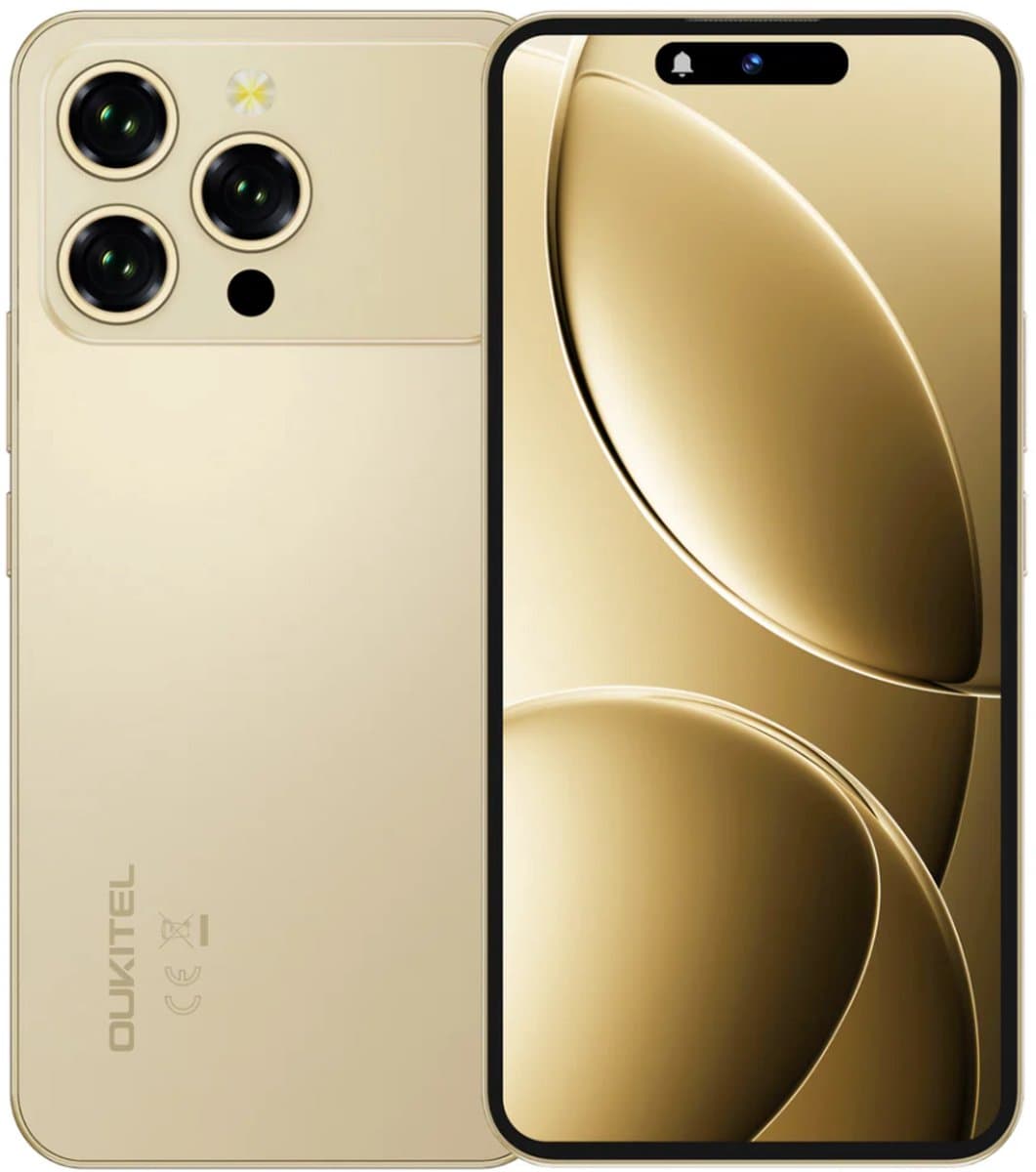 OUKITEL IP68 Smartphone – 6,7 Inch FHD+ AMOLED 120Hz Scherm – MediaTek Helio G100 – 5150mAh Accu 18W Opladen – 50MP Sony Camera – 8GB+512GB – NFC – Waterbestendig – Android 15 — afbeelding 1