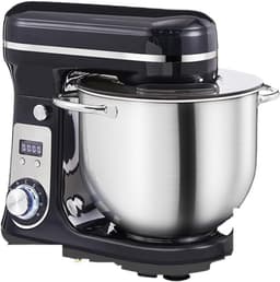 Keukenmixer - Standmixer Garde - Bakken en Koken - Krachtige Stille Motor - 6 Liter Kom - Zwart — thumbnail 1
