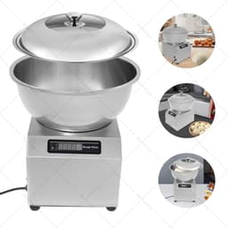 Deegkneder Machine - Deegmixer Elektrisch - Brood Deeg Maken - 5kg Capaciteit - 12 kg - Zilver — thumbnail 5