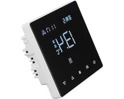 Smart Home Thermostaat - Temperatuurregelaar WiFi - Energie Besparen - Multifunctionele Bediening - AC 220V - Wit