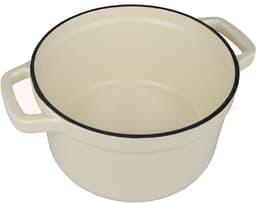Nois Tierra - Gietijzeren Pan - 20cm - 2,3L - Crème — thumbnail 3
