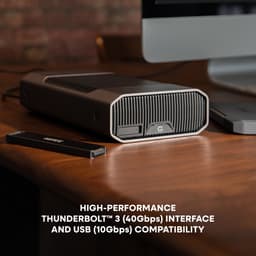 G-DRIVE® PROJECT 8TB, High-Capacity Hard Drive, Thunderbolt™ 3, USB-C, 7200RPM Ultrastar® Harde Schijf, tot 260MB/s — thumbnail 3