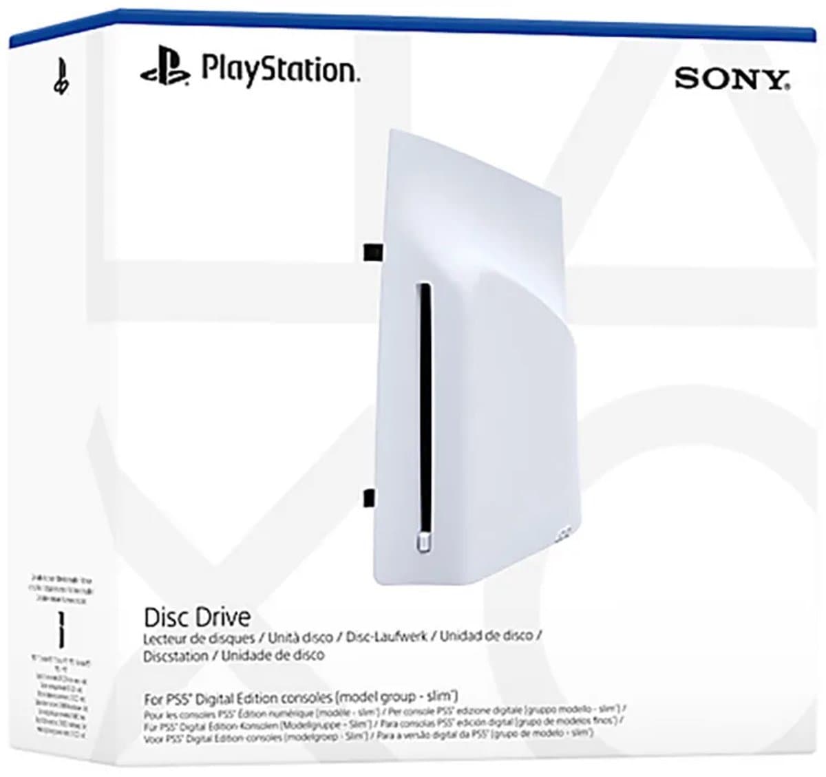 Sony PlayStation 5 - Disc Drive for PS5 Slim Digital Edition - White PS5 — afbeelding 1