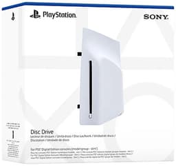 Sony PlayStation 5 - Disc Drive for PS5 Slim Digital Edition - White PS5 — thumbnail 1