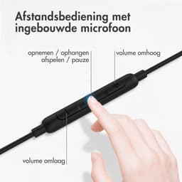 imoshion Bedrade Oordopjes met USB-C Aansluiting - Oortjes met Draad - Zwart — thumbnail 4