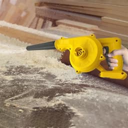Luchtblazer Zuiger - Elektrisch Gereedschap - Stof Verwijderen - Dubbele Functie - 32.5 cm - Geel — thumbnail 4