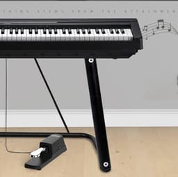 Toetsenbord sustainpedaal - Universeel sustainpedaal Geschikt voor keyboard - Pedalen - Sustainpedaal - 6.35 mm Universeel - Geschikt Voor keyboards en digitale piano’s synthesizer en elektronisch orgel - Zwart — thumbnail 4