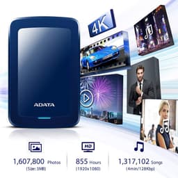 Externe Harde Schijf - Draagbare Opslag - Bestanden Opslaan - AES-codering - 1TB - Zwart — thumbnail 4