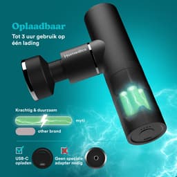 Homedics Myti Anthracite Mini Massage Gun — thumbnail 5