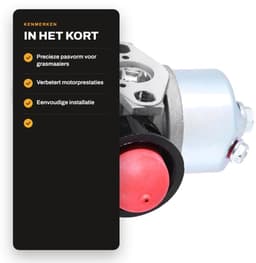 Dailygoods- Carburateur 1-delig - Grasmaaier - Motoronderdelen - Verbeterde motorprestaties - Eenvoudig te installeren - Precieze pasvorm - Motoronderdeel — thumbnail 2
