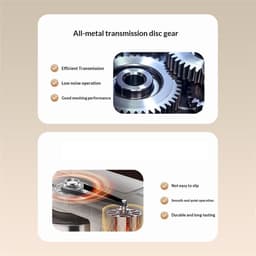 Staande mixer, Roestvrijstalen Keukenmixer Voor Het Bakken Van Commerciële Taarten Met 7 Aanpassingen — thumbnail 4