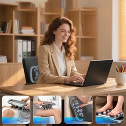 Massagepistool - Rugmassageapparaat - Nekmassager - 9 Snelheden - 28 Koppen & Diepe Massage - LCD Touchscreen & 1800mAh - Draadloos & Stil - Ergonomisch & Professioneel - Voor Sport, Herstel & Thuis — thumbnail 2