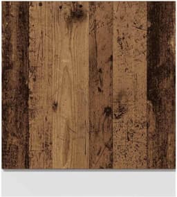 Afwasmachine paneel - Keukenfront paneel - Keuken integratie - Oude hout-look - 60x67 cm - Bruin — thumbnail 4