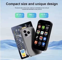 Medj-Mini smartphone -model 2026 - Android 3.0 - App - 16 GB - Telefoon - Klein — thumbnail 5