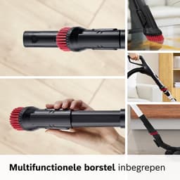 Bosch ProSilence BGB6SIL0L Serie 6 - Stofzuiger met zak - 12mtr bereik - Voetverlichting - HEPA hygienefilter - 66db - Afstandsbediening in handvat - Wit — thumbnail 3
