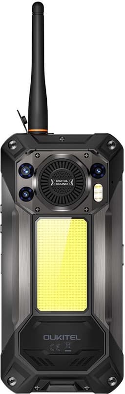 OUKITEL WP61 Plus Rugged Smartphone 5G - 2W DMR Walkie -talkie - 36GB RAM - 512GB ROM - 6,78 inch 120Hz - 20000mAh 45W - 108 + 32MP Camera, met Nachtzicht - Android 16 - 120 LM Kampeerlamp - 130 dB Luidspreker - IP68/IP69K telefoon - NFC GPS - Zwart — thumbnail 3