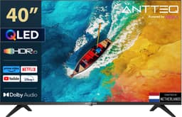ANTTEQ AV40F5Q-Q1 - Smart TV 40 Inch (101 cm) - QLED 2K Full HD - VIDAA OS - Voice Control - Netflix, YouTube - Triple Tuner - Model 2026 — thumbnail 1