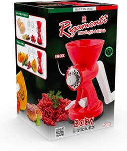 Elektrische Rasp - Keukenmachine Groenten - Snel Ingrediënten Bereiden - Vaatwasserbestendig - 46 x 35 x 45 cm - Rood — thumbnail 3