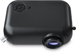 MikaMax Smart Mini Projector - Mini Beamer - 1080P Ondersteuning - Speaker - WiFi, HDMI, USB & SD — thumbnail 2