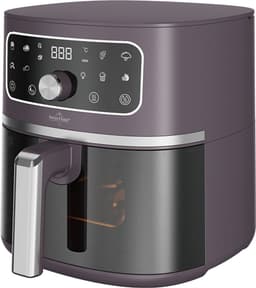 Swiss Haus® AF1805 Airfryer – 4.75L – 1500W – Met Kijkvenster – PFAS-vrij – 8 Programma’s – Digitale Airfryer – Heteluchtfriteuse – Paars — thumbnail 1