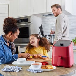 MMP® Mini airfryer - Airfryer - Airfryer klein - Wit - 29cm x 23cm x 30cm — thumbnail 3