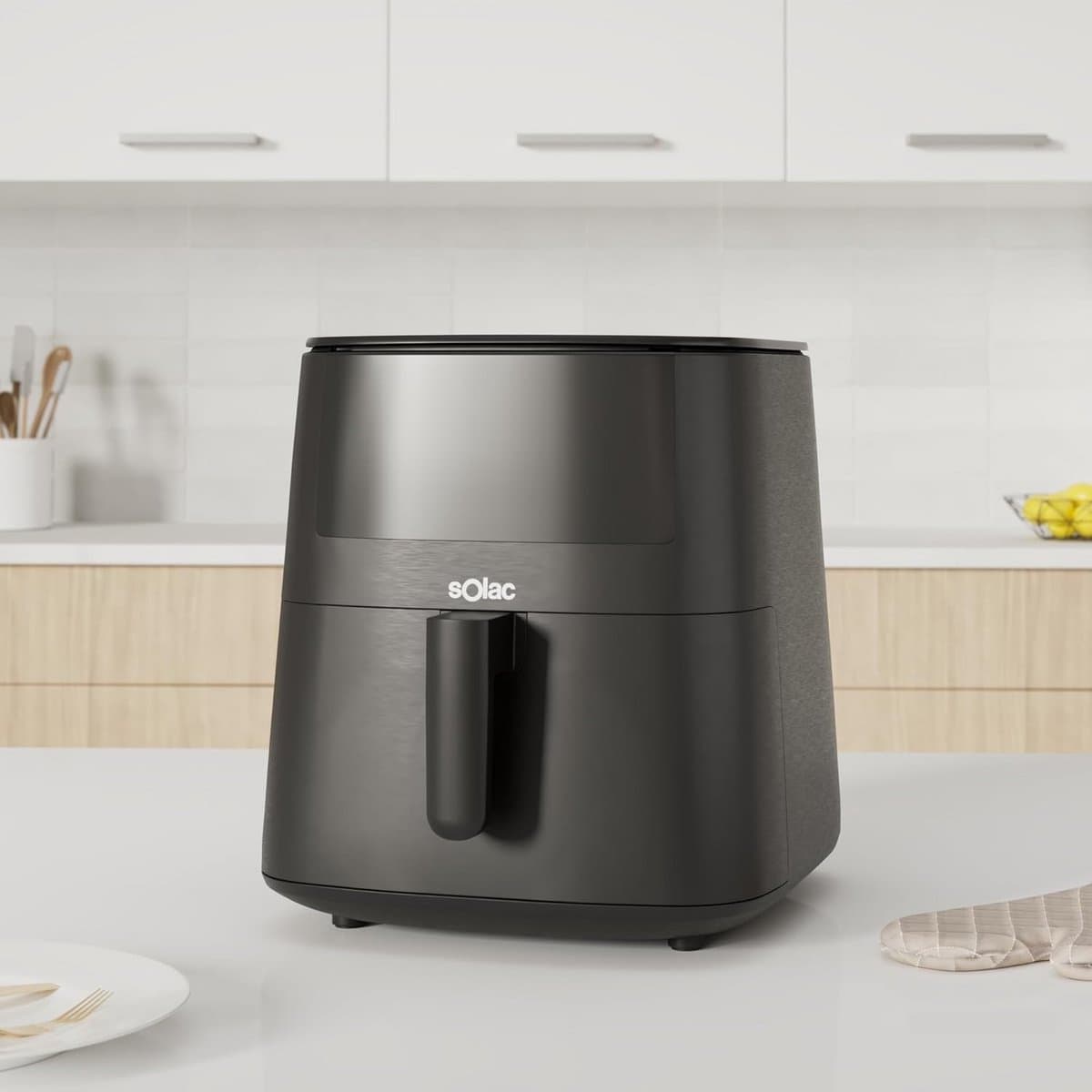 Grote Olievrije Airfryer 7L met Digitaal Touchscreen | Gezond Frituren Zonder Olie | BPA/PFOA Vrij | Zwart — afbeelding 1