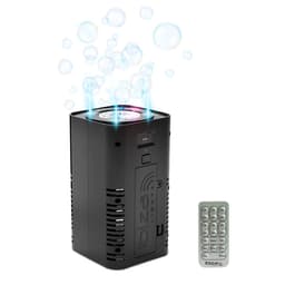 Ibiza - BUBBLE-DREAM - Draagbare, op batterijen werkende RGB LED-bellenblaasmachine - Met afstandsbediening en synchroniseerbare lichteffecten — thumbnail 1