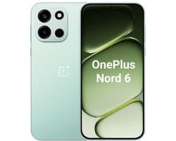 OnePlus Nord 6 - 5G Smartphone - 12GB+512GB - 6.78" 165Hz AMOLED - 7500mAh - IP69K - Fresh Mint (Groen)