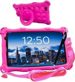 DYNA® Kindertablet Deplay - Kinder Tablet Deplay - Kindertablet Deplay Pro - Roze - 23cm x 13cm x 1cm — thumbnail 1