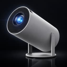Lugoflix Pro 4K Beamer - Lugoflix - Lugoflix Pro 4K - Lugoflix Pro 4K Beamer Op Standaard - Mini Beamer - Thuisbioscoop - Draagbaar — thumbnail 4