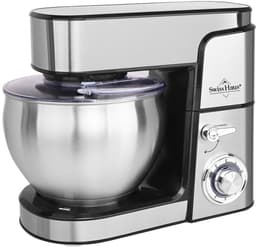 Swiss Haus® KM2207 Keukenmachine 1500W – 7L RVS Keukenrobot – 6 Snelheden + Pulse – Multifunctionele Standmixer met Accessoires – RVS — thumbnail 2