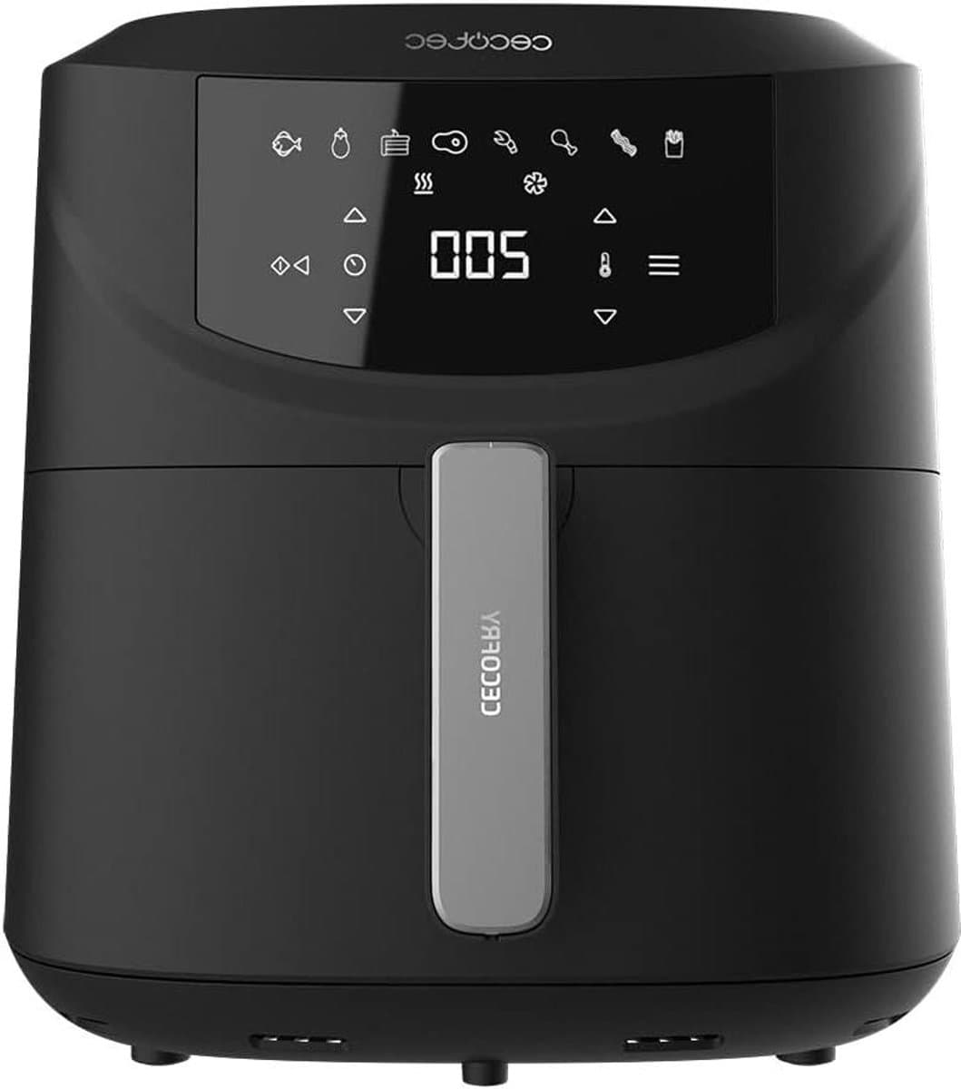 Airfryer Zonder Olie - Heteluchtfriteuse - Gezond Koken - PerfectCook Technologie - 7.6 Liter - Zwart — afbeelding 1