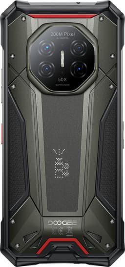 DOOGEE S300 PRO Robuuste smartphone 5G - 6.78 inch FHD+ 120Hz - 48GB RAM - 512GB ROM - 11000mAh 66W - Android 16 - 200MP+36MP Camera - Outdoor Smartphone IP68/IP69K - Dual Sim Telefoon - NFC GPS - Grijs — thumbnail 3