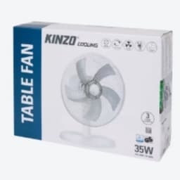 Kinzo cooling - Ventilator tafel model wit — thumbnail 3