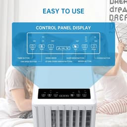 DIMICO - Mobiele Airco 9000 BTU - Verrijdbare Airconditioner met Slang en Afstandsbediening - 3 in 1 - Voor 25m2 tot 75m3 — thumbnail 2