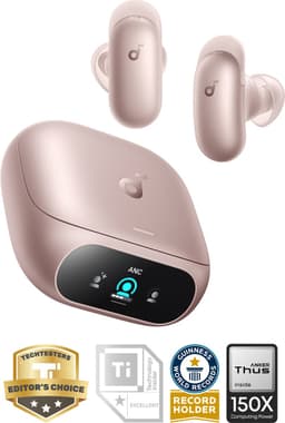 soundcore Liberty 5 Pro by Anker - Anker Thus Al Chip - Kristalheldere Gesprekken - Noise Cancelling Oordopjes - Draadloze Oordopjes - ANC Met 6 - 5 U/28 U:Speeltijd - Snelladen - Draadloos Opladen — thumbnail 1