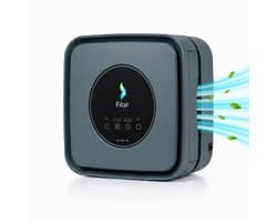Filair® Luchtreiniger met HEPA H13 Luchtfilter - Getest volgens strenge EN1822 norm - Air Purifier tegen Allergie, Hooikoorts, Stof, Rook & Huisstofmijt - Stil <30dB met Timer - Luchtzuiveraar Slaapkamer & Woonkamer - Zwart