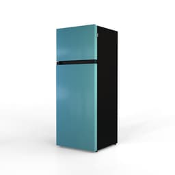 NUNKI MEDIUM-FSKY / Dubbel-Deurs Koelkast, E Klasse, 206l, Sky Blue, Gloss (FRONT only) — thumbnail 5