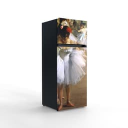 NUNKI MEDIUM-FDAG / Dubbel-Deurs Koelkast, E Klasse, 206l, Edgar Degas - De dansles, Satin (FRONT only) — thumbnail 4