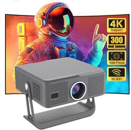 KZQ 1080p Android 13 Smart Projector - Met Autofocus En Keystone Correctie - 300 Ansi Lumen - Wifi 6 En Bluetooth 5 2 - Compatibel Met Netflix Youtube En Prime Video - Ideaal Voor Thuisbioscoop En Voetbal Kijken - 1 Stuk — thumbnail 3