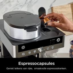 Ninja Prestige Dualbrew System - Koffiezetapparaat voor filterkoffie en cups - inclusief ingebouwde melkopschuimer - CFN802EU — thumbnail 5