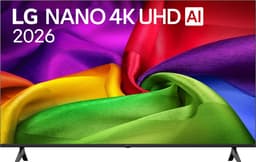 LG 55NU800B6LA 55 inch NANO 4K UHD Smart TV, Alpha 7 AI Processor 4K Gen9, HDR10, HLG, webOS 26, AI Sound Pro, HDMI, Wi-Fi, Zwart — thumbnail 1