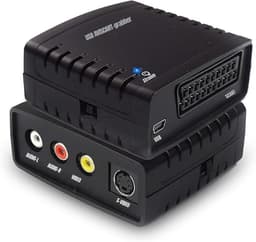 Aura® Vhs Videorecorder - Videorecorder - Videobanden Digitaliseren - Zwart - ‎27cm x 18cm x 11cm — thumbnail 1