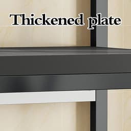 Magnetron plank standaard - Keukenrek - Ruimte maximaliseren - Flexibele configuraties - Dubbel of drielaags - Kersen — thumbnail 2