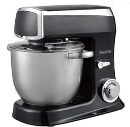 Keukenmachine - Mixer Foodprocessor - Bakken en Koken - Krachtige Motor - 7.5 Liter - Zwart — thumbnail 1